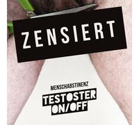 Menschabstinenz - Testoster On/Off - Vinyl - White/Red Marbled - Plastic Head