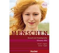 Menschen sechsbandige Ausgabe: Glossar XXL A1.1 Englisch