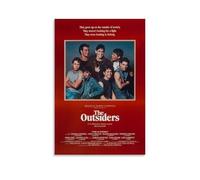 Mensise Classic Movie The Outsiders Poster Music Posters for Room Aesthetic Canvas Wall Art Bedroom Decor20x30inch(50x75cm)
