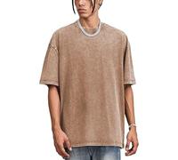 Mens's White Shirt Heavy Cotton T Shirts for Mens Denim Shirt Cotton T Shirts for Mens UK White Tees Brazil Tops Camo T Shirt Summer Clothes Shirts Long Sleeve Smart Casual Plus Size S-5XL