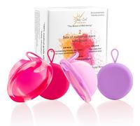 Menstrual Disc | Menstrual Cups | 12hr Reusable Period Discs Silicone Medical Soft Cup | Tampon and Pad Alternative for Teenagers & Adults | Heavy Menstruation Flow | Feminine Care Hygiene Products