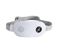 Menstrual Heating Belt - Rechargeable Menstrual Warmer for Cramps, Soothing Vibration Device | Heated Relief Belt for Tummy Back Waist Butt