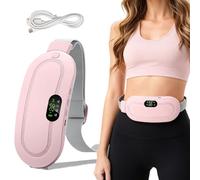 Menstrual Hot Water Bottle | Wireless Rechargeable Thermal Towel, Adjustable Rechargeable Electric Belt with 1800 mAh Battery | For Sisters Daughters Mothers and Friends