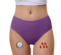 Menstrual Panties Women Medium Size - Plus Size Panties Antibacterial Solid Color Comfortable Casual Classic Simple Shorty Soft Breathable And Elegant Basic Briefs 2026