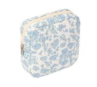 Menstrual Pouch - Elegant Waterproof Organizer, Portable Feminine Hygiene Storage Bag, Zipper Cosmetic Container | Compact Nursing Holder for Girls, Women, Office, Travel, School, Bedroom, Handbag