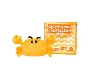 Menstruation Crustacean Crab: Microwaveable Heating Pad for Period Cramps & Self Care, Lavender Scented