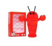 Menstruation Crustacean - Cuddly & Cute 14" Lobster Plush with Removable Lavender Scented Heating Pad - by What Do You Meme?