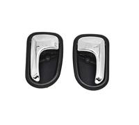 MENSUNUBNM Door Inner Handle Interior Handle Black and Chrome for Ford for Ranger for Lynx(1 Pair)