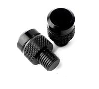 MENSUNUBNM Motorcycle For Suzuki GSXS 750 GSX-S 750 GSX S750 GSXS 1000 GSXS125 150 950 Motorcycle Rearview Mirror Hole Plug Screw Bolts Cover Caps Bar End Mirrors(Black)