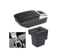 MENSUNUBNM Storage Box For Ford For Focus 2 Mk2 05-11 2010 2009 Car Armrest Box Car Accessories Armrest Box(A black line NO USB)