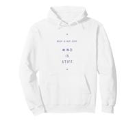 Mental Flexibility Quote Pattabhi Jois Ashtanga Yoga Pullover Hoodie