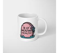 Mental Health 11oz Ceramic Mug - Inspirational Coffee Cup with Equality & Positivity Message - Sigma Grindest Memes - Meaningful Gift for Her, Friend, or Colleague