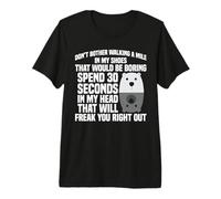 Mental Health Anxiety Don´t Bother Bipolar Disorder Warrior Premium T-Shirt