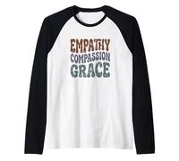 Mental Health Awareness Acceptance Therapist Psychologist Raglan Baseball Tee
