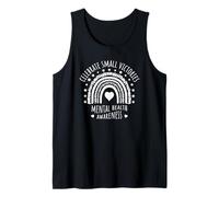 Mental Health Awareness Celebrate Small Victories Design Tank Top