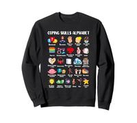 Mental Health Awareness Coping Skills Alphabet Sweatshirt