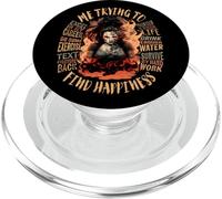 Mental Health Awareness Empower Resilience For Working Women PopSockets PopGrip for MagSafe