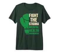 Mental Health Awareness Fight The Stigma Premium T-Shirt