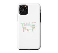 Mental Health Awareness Green Ribbon Support Walk Case for iPhone 11 Pro