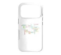 Mental Health Awareness Green Ribbon Support Walk Case for iPhone 17 Pro