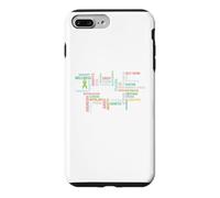 Mental Health Awareness Green Ribbon Support Walk Case for iPhone 7 Plus/8 Plus