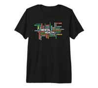 Mental Health Awareness Green Ribbon Support Walk Premium T-Shirt