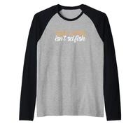 Mental Health Awareness Quote Self-Care Isn't Selfish Raglan Baseball Tee