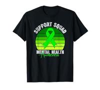 Mental Health Awareness Support Squad Mental Health Retro T-Shirt