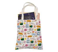 Mental Health Awareness Tote Bag Be Yourself Positive Affirmation Shopping Bag ABA Therapist Gift (Self-Care)