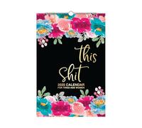 Mental Health Calendar 2025, Funny Mental Health Wall Calendar, 2025 Sweary Planner Calendar For Living Room, Dining Room Decor