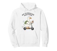 Mental Health Counselor, Off to Regulate Emotions, Goose Pullover Hoodie
