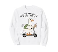 Mental Health Counselor, Off to Regulate Emotions, Goose Sweatshirt