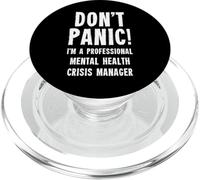 Mental Health Crisis Manager PopSockets PopGrip for MagSafe
