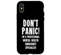 Mental Health Emergency Specialist Case for iPhone X/XS