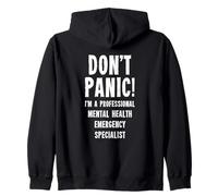 Mental Health Emergency Specialist Zip Hoodie
