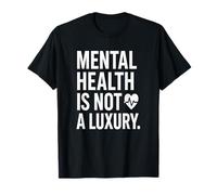 Mental Health Empathy Self Care Anxiety Awareness Therapy Te T-Shirt