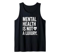 Mental Health Empathy Self Care Anxiety Awareness Therapy Te Tank Top