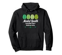 Mental Health Every Mind Tells A Different Story Positivity Pullover Hoodie