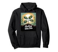 Mental Health Growth Nature Plant Pullover Hoodie