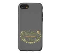 Mental Health Healing Quote, Positive Mindset Case for iPhone SE (2020) / 7/8