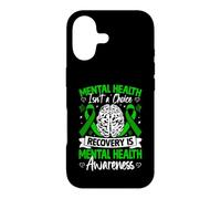 Mental Health Isn't A Choice Recovery Is Mental Health Case for iPhone 17