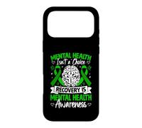 Mental Health Isn't A Choice Recovery Is Mental Health Case for iPhone 17 Pro Max