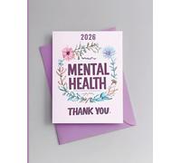 Mental Health Journal 2026: Guided Planner for Self-Care, Mindfulness, Anxiety Relief, Gratitude, and Emotional Well-Being