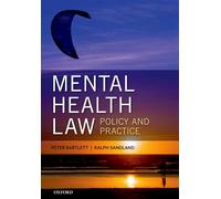 Mental Health Law: Policy and Practice – 4E – Paperback