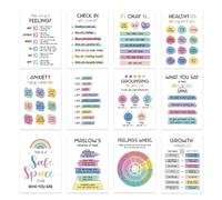 Mental Health Lessons Poster - | Black Board for Mental Health | 12 XMental Health Lessons Poster - | Black Mental Health Board | 12 X