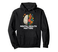 Mental Health Matters Awareness Month Counselor Therapist Pullover Hoodie