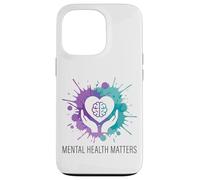 Mental Health Matters Awareness Support Anxiety Case for iPhone 13 Pro