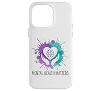 Mental Health Matters Awareness Support Anxiety Case for iPhone 14 Pro Max