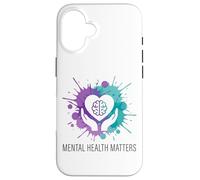 Mental Health Matters Awareness Support Anxiety Case for iPhone 16