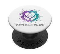 Mental Health Matters Awareness Support Anxiety PopSockets Adhesive PopGrip